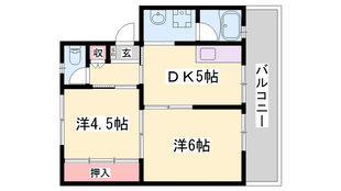 滝野駅 徒歩21分 1階の物件間取画像